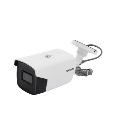 Bala TURBOHD 4K (8 Megapixeles) / Gran Angular 102º / Lente 2.8 mm / Exterior IP67 / IR EXIR 60 mts / dWDR