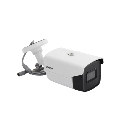 Bala TURBOHD 4K (8 Megapixeles) / Gran Angular 102º / Lente 2.8 mm / Exterior IP67 / IR EXIR 60 mts / dWDR