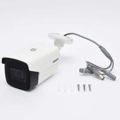 Bala TURBOHD 4K (8 Megapixeles) / Gran Angular 102º / Lente 2.8 mm / Exterior IP67 / IR EXIR 60 mts / dWDR