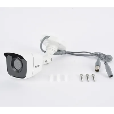 Cámara Bala TURBOHD / 5 Megapixel / Lente 2.8mm / Ángulo 85° / IR EXIR 20 m (65.6 ft) / IP66 / Metal / TVI-AHD-CVI-CVBS