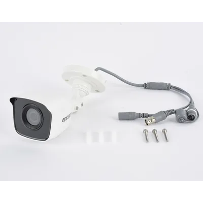 Cámara Bala TURBOHD / 5 Megapixel / Lente 2.8 mm / IR EXIR 20 m (65.6 ft) / IP66 / 4 Tecnologías / Policarbonato