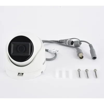 Cámara Domo TURBOHD / 2 Megapixel / Gran Angular 106° / IR 20 m (65.6 ft) / Audio por Coaxitron / IP66 / Metal