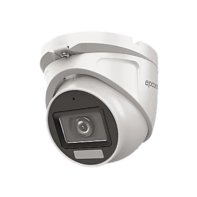 Cámara Turret TurboHD / 3K / Dual Light 20 m (65.6 ft) / Audio por Coaxitron / IP66 / WDR Digital
