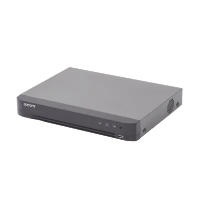 DVR 8 Canales TurboHD + 4 Canales IP / 5 Megapixel Lite / Acusense / Audio por Coaxitron / 1 Bahía de Disco Duro / Audio por Coaxitron / Evita Falsas Alarmas / Salida de Video en Full HD