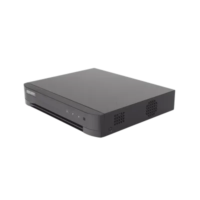 DVR Pentahíbrido / 12 Canales / 8 TURBOHD + 4 IP / 5 Megapixel Lite / Audio Bidireccional por Coaxitron / AcuSense / H.265+ / 1 Bahía HDD 10 TB / Salida HDMI y VGA Full HD