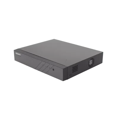 DVR Pentahíbrido / 16 Canales Totales / 8 TurboHD + 8 IP / 8 Megapixel (4K) / Audio Bidireccional Coaxitron / H.265+ / HDMI y VGA 4K