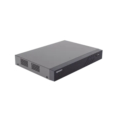 DVR Pentahíbrido / 32 Canales / 16 TURBOHD + 16 IP / 8 Megapixel (4K) / Audio Bidireccional / AcuSense / H.265+ / HDMI y VGA 4K