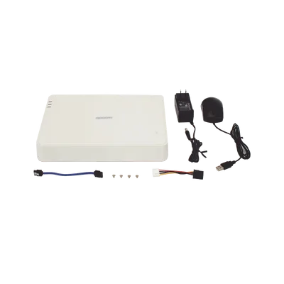 DVR Híbrido / 16 Canales TurboHD + 2 Canales IP / 2 Megapixel (1080p) Lite / AcuSense Lite / Audio Bidireccional / H.265+ / 1 Bahía HDD / Salida Full HD