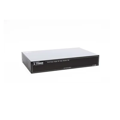 (SOLO RECEPTOR) TRANSCEPTOR ACTIVO DE 16 CANALES / VIDEO+PODER en un solo Cable UTP / 150 metros en 4K, 200 metros en 5 MP/ Envía 36 Vcc y Recibe 12 Vcc / TODO INCLUIDO PARA RACK / HD-TVI/CVI/AHD/CVBS