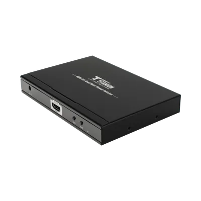 Switch Multiviewer HDMI / 4 Entradas a 1 Salida / 1080p @ 60Hz / Quad / Full Screen / Dual / Control Remoto