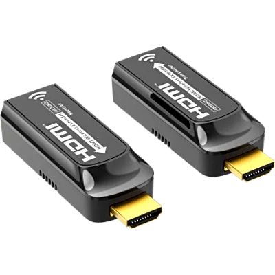 Extensor HDMI Inalámbrico / Ultra HD 4K @ 30 Hz / Alcance 20 m (65.6 ft) / Banda WiFi 5 GHz / Retardo 150-320 ms / Diseño Mini