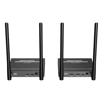 Extensor HDMI Inalámbrico / 4K@60Hz / Transmisión 50 m (164 ft) / Banda 5 GHz / Transferencia IR / Emparejamiento SSID
