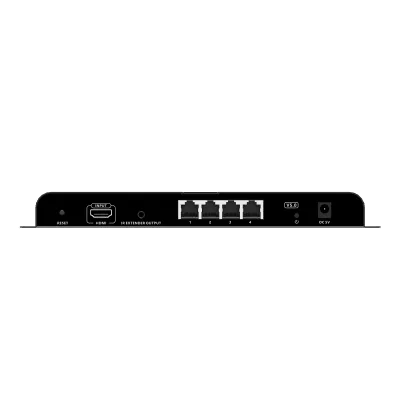 Extensor y Divisor HDMI / 1 Entrada a 4 Salidas / 4Kx2K @ 60 Hz / Alcance 120 m (393.7 ft) / Cat 6/6a / IR Integrado / Operación 24/7