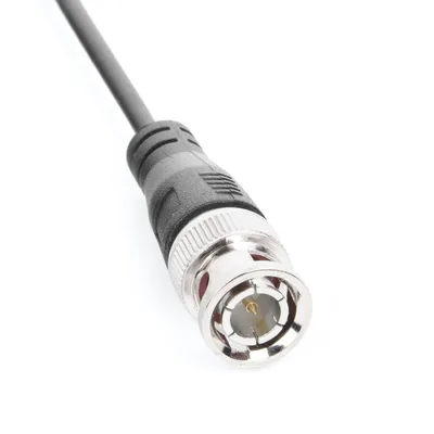 Cable Coaxial Armado con Conector BNC / Longitud de 1.5 Metros (4.92 Pies) / Optimizado para Cámaras 4K / Uso en Interior