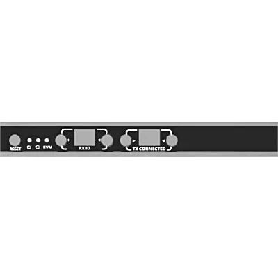 Receptor KVM por IP / 4K@60Hz / 120 m (393.7 ft) / PoE Integrado / Loop-out HDMI / Multiview y Videowall / USB 2.0 / Carcasa Metálica