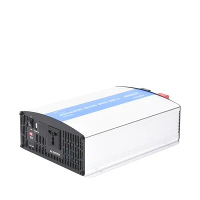Inversor / Onda sinusoidal pura / 1600 W nominal / 2000 W pico / Entrada 24 Vcc / Salida 120 Vca / 10.7 x 7.6 x 3.2 in