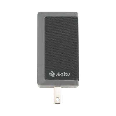 Cargador GaN III / 65 W / 3 Puertos / PD 3.0 y QC 4.0 / Enchufe Plegable / 6 Protecciones