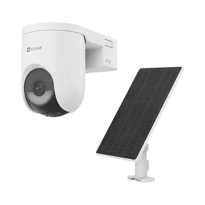 Cámara PT IP / 2K+ 4 Megapixel / Dual 4G y Wi-Fi 6 / Batería 5200 mAh / Panel Solar 5W / IP65 / Visión Nocturna Color / Detección IA 25 m (82 ft)