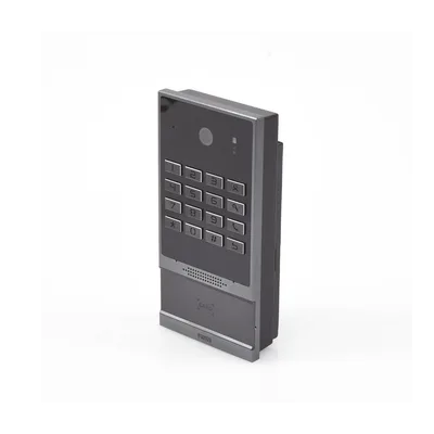Videoportero SIP / 2 Megapixel / IP66 e IK07 / Teclado Iluminado / 10,000 Tarjetas RFID / PoE / 2 Relevadores