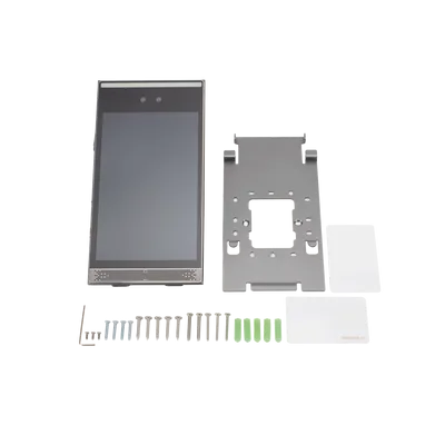 Videoportero IP / Pantalla Táctil IPS 8" / Reconocimiento Facial 10,000 Rostros / Cámara 2MP Lente Dual / 7 Métodos de Acceso / BLE + Wiegand / IP66 IK07 / PoE