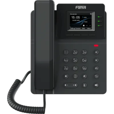 Teléfono IP / 4 Líneas SIP / Pantalla Color 2.4 Pulgadas / Audio HD / Conferencia 6 Vías / PoE 802.3af / Gigabit Ethernet / Compatible EHS