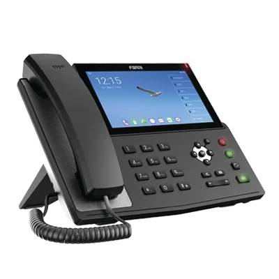 Teléfono IP Android / 20 Líneas SIP / Pantalla Táctil 7" / 112 Teclas DSS / Wi-Fi Dual Band / Bluetooth / PoE / Gigabit