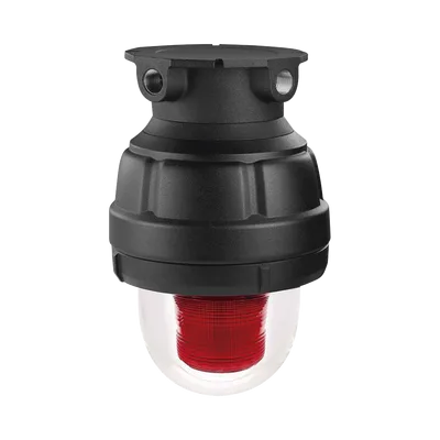 Luz estroboscópica a prueba de explosiones / 120Vca / Rojo / IP66 / NEMA 4X / -55°C a 65°C