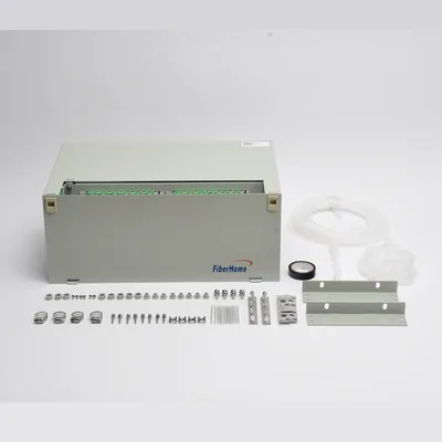 ODU de Fibra Óptica / 96 Empalmes / 216 Fibras / 4 UR / 19" / 820 pies Capacidad