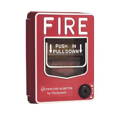 Estación Manual de Alarma Contra Incendio / Doble Acción / Cerradura con Llave / Montaje en Superficie o Empotrado / UL 38