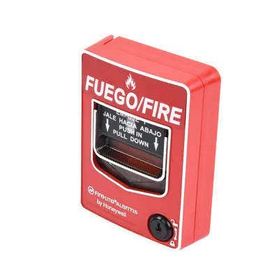 Estación Manual de Incendio / Direccionable / Doble Acción / Texto en Español / Montaje Superficial o Empotrado