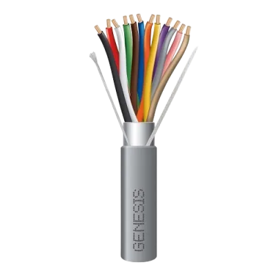 Cable Multipar / 6 Pares 18 AWG / 1000 Pies (305 m) / Blindado / Riser CMR / Gris / Audio y Control