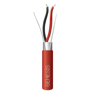 Carrete de Alambre / 2 x 16 AWG Blindado / PLENUM / 305 m (1000 ft) / Alarmas de Incendio