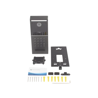 Videoportero IP Inteligente / 2K Ultra HD 4 MP / Ángulo 127° / IA ISP con Análisis de Comportamiento / Lector RFID Dual 13.56 MHz y 125 kHz / 5000 Tarjetas / PoE Integrado / IP66 IK10
