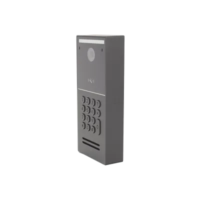 Videoportero IP Inteligente / 2K Ultra HD 4 MP / Ángulo 127° / IA ISP con Análisis de Comportamiento / Lector RFID Dual 13.56 MHz y 125 kHz / 5000 Tarjetas / PoE Integrado / IP66 IK10
