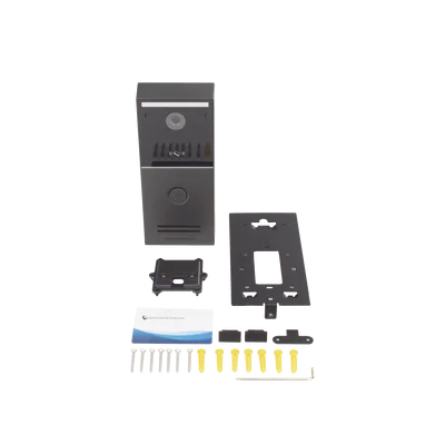 Videoportero IP Inteligente / 2K Ultra HD / Ángulo 127° / IA ISP con Análisis de Comportamiento / Lector RFID Dual 13.56 MHz y 125 kHz / NFC / BLE 5.0 / PoE / IP66 / IK10