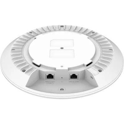 Punto de Acceso Wi-Fi 7 Empresarial / BE21000 / Throughput 21 Gbps Inalámbrico / MU-MIMO 4x4:4 (5GHz y 6GHz) / 768 Clientes Simultáneos / Puerto 10G PoE++ y 2.5G / Cobertura 175 m (574.1 ft) / BLE 5.3
