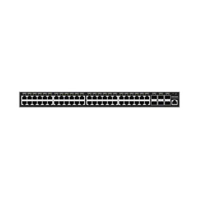 Switch PoE+ Administrable / 48 Puertos Gigabit / 6 SFP+ / 400W / 216 Gbps