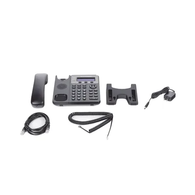 Teléfono IP / 1 Línea SIP / 2 Estados de Llamada / Pantalla LCD 132x48 / Puertos 10/100 Mbps / 3 Teclas XML Programables / Conferencia 3 Vías / EHS Plantronics
