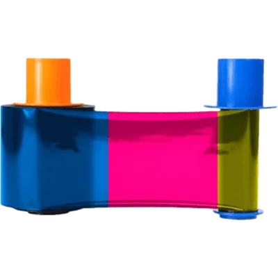 Cartucho con Ribbon  YMCKOK full color con dos resinas en negro / Para DTC1250e y DTC1000 / 250 impresiones.