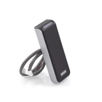 Lector de Control de Acceso / Multitecnología SEOS, iCLASS, MIFARE / Salida Wiegand y OSDP / Diseño Compacto 45x121.5x19.5 mm / Alimentación 12 VCC / LED Tricolor y Alerta Acústica