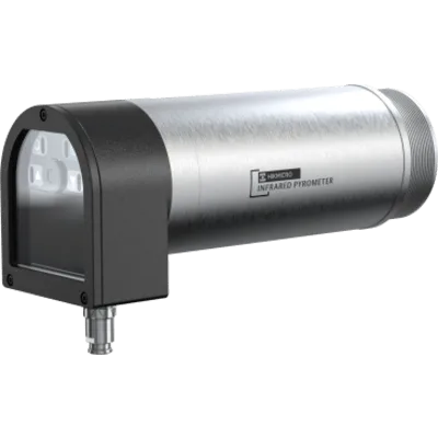 Pirómetro Industrial IP / Alta Temperatura 500 °C a 1800 °C / Precisión ±0.3% / D:S 100:1 / IP65 / Pantalla OLED 2.4" / Salida 4-20 mA y RS485 / Laser, Visor y Ocular
