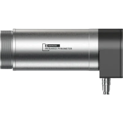 Pirómetro Industrial IP / Alta Temperatura 500 °C a 1800 °C / Precisión ±0.3% / D:S 100:1 / IP65 / Pantalla OLED 2.4" / Salida 4-20 mA y RS485 / Laser, Visor y Ocular