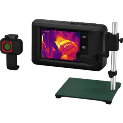 KIT POCKET2 LENTE MACRO BRACKET - Cámara Termográfica Portátil Lente 3.5 mm (256 × 192) / WiFi / IP54 / Memoria interna 16 Gb / Hasta 4 Horas de Funcionamiento Continuo