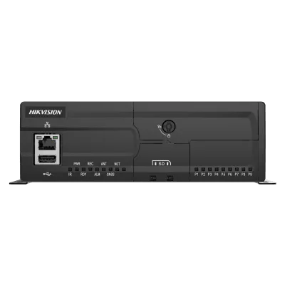 NVR Móvil / 16 Canales IP / 8 Puertos PoE / 2 Megapixel / GPS / 2.5' HDD / 9-32 VCC / -10 a 60 °C / 7.25 x 7.48 pulgadas