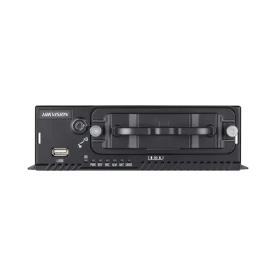 DVR Móvil 1080P / 4 Canales TURBO + 4 Canales IP / Soporta 4G / WiFi / GPS / Soporta HDD / Entrada y Salida de Alarmas / Salida de Vídeo
