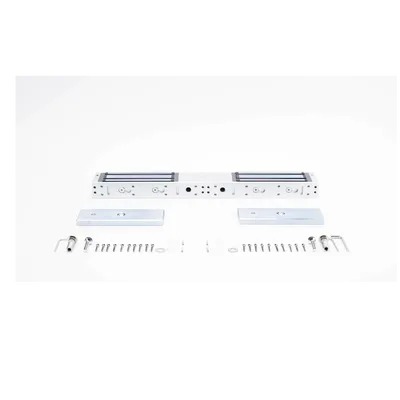 Chapa Magnética / Doble Puerta / 1200 lbs (500 kg) x 2 / LED Estado / Anti-Residual / 12/24 VCC