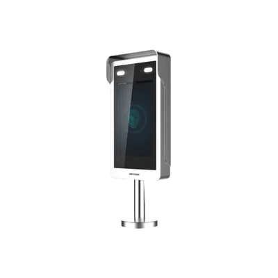 Terminal de acceso con reconocimiento facial / Soporta hasta 50,000 capturas de rostro/ Pantalla LCD touch de 10 pulgadas / cámara de 2MP / Soporte Para torniquete HIKVISON
