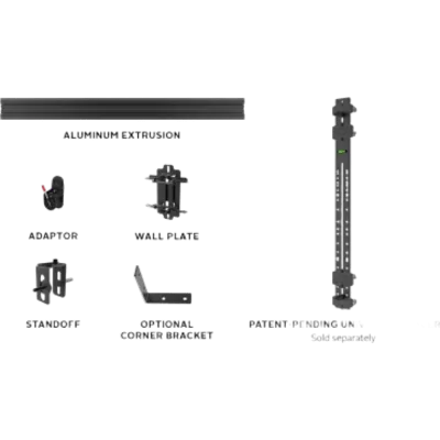 Kit Videowall LED Full HD (1920 x 1080) / Pitch 1.5 COB / 3.00 x 1.69 metros / Diagonal 135" / Entrada HDMI / incluye montaje de pared Peerless-AV SEAMLESS