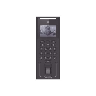 Terminal de Control de Acceso Facial / Wi-Fi / Batería de Respaldo / 500 Rostros / 3,000 Huellas y Tarjetas / Cámara 2 Megapixel / Reconocimiento 0.3 a 1.5 m (1 a 4.9 ft)