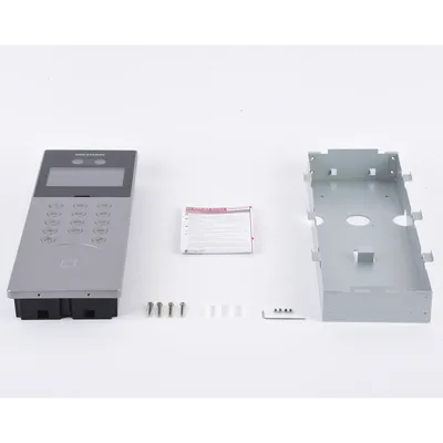 Videoportero IP Multiapartamento / 1080p HD / Reconocimiento Facial IA / Pantalla 4.3' / 5,000 Rostros / 25,000 Tarjetas / IP65 / 500 Departamentos / 9 Frentes de Calle